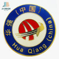 Wenzhou Jiabo 25mm fundición a presión insignia de esmalte de encargo Logo Metal Cloisonne solapa pines